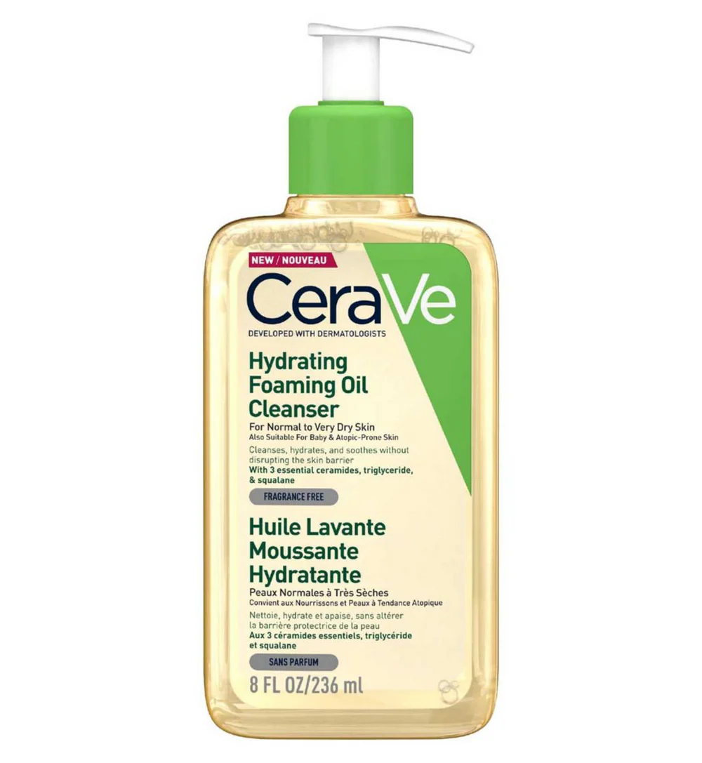 CeraVe_Hydrating_Foaming_Oil_Cleanser Hydrating Foaming Oil Cleanser 237ml - Image 1